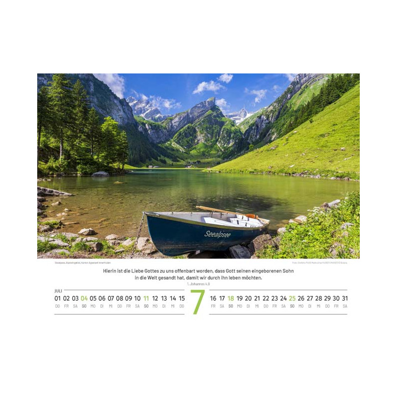 Schweizer Bildkalender 2027