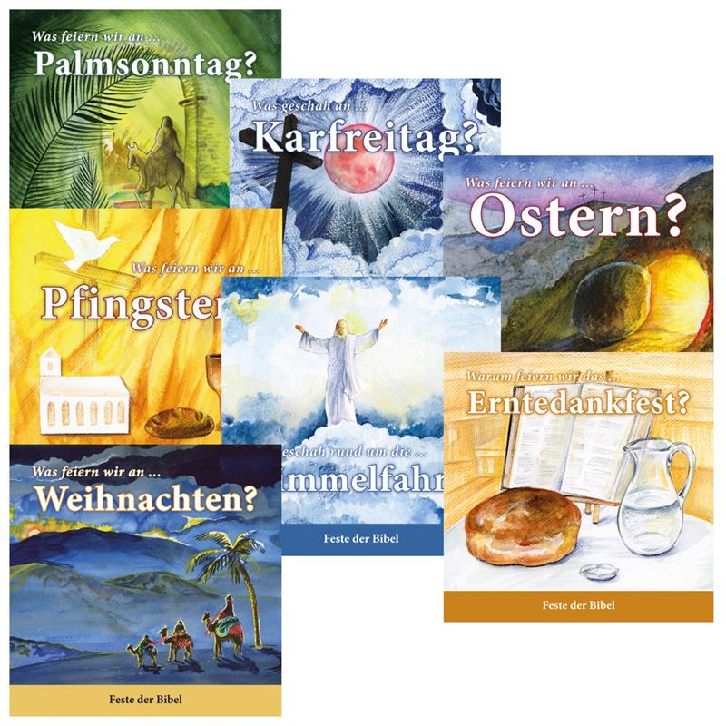 Feste der Bibel - 7 Hefte