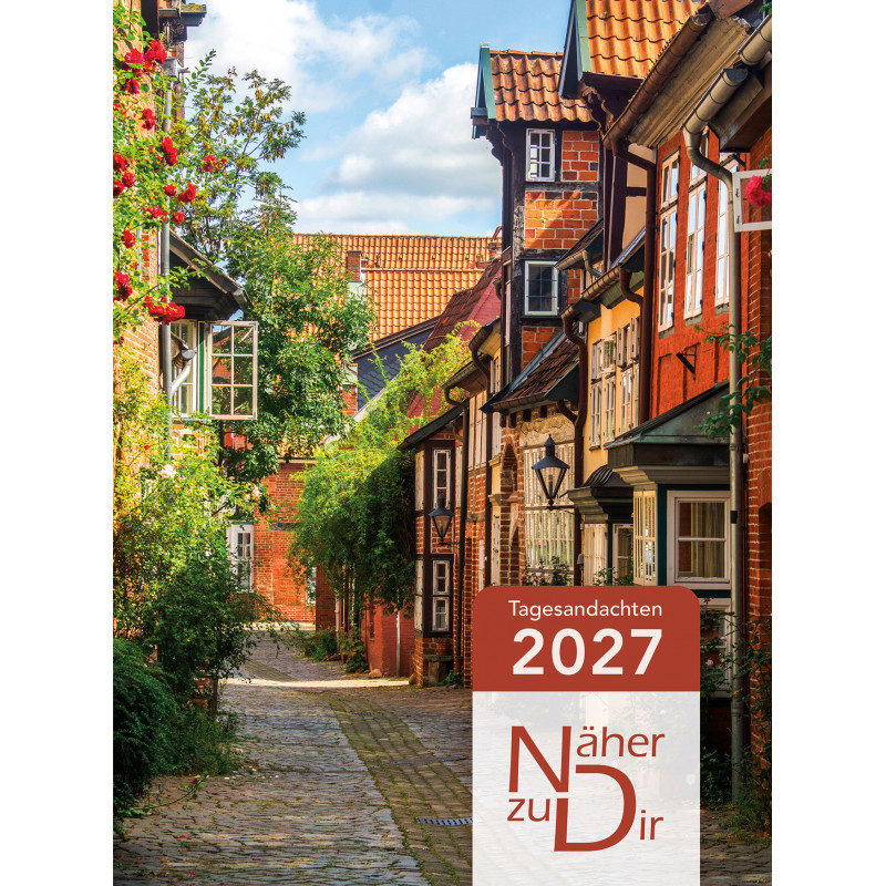 Näher zu Dir Buchkalender 2027, Motiv Häuser