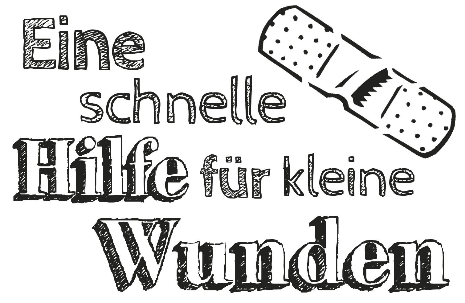 Pflastermäppchen - Eine schnelle Hilfe...