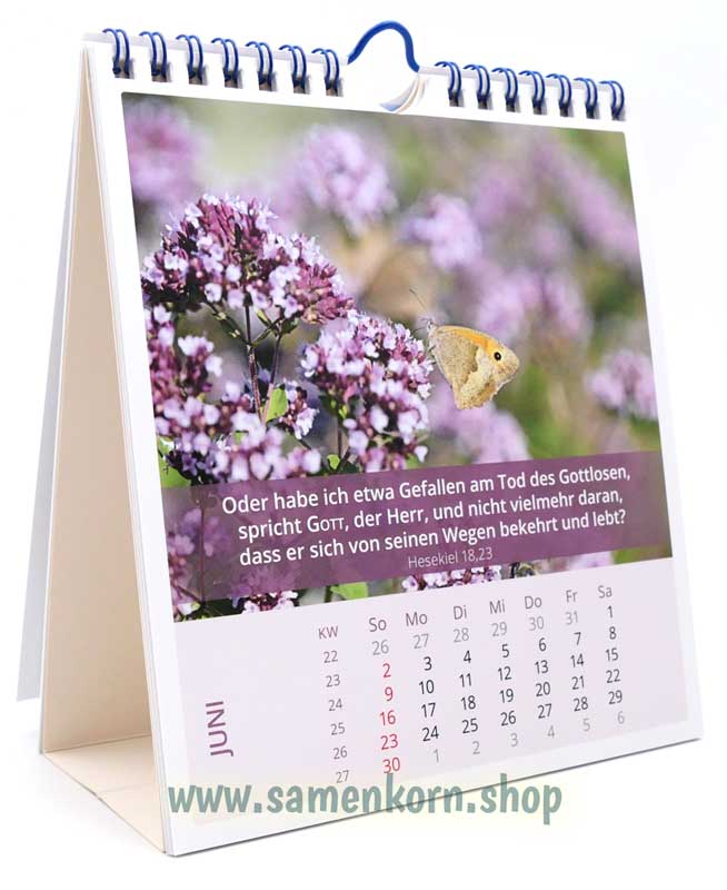 Aufstellkalender - Ich bin der HERR, dein Gott