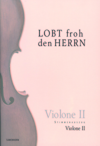 5827_0 Lobt froh den Herrn/ Stimmenauszug II. Violine