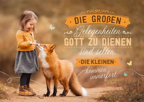 Postkarte - Die großen Gelegenheiten Postkarte - Die großen Gelegenheiten