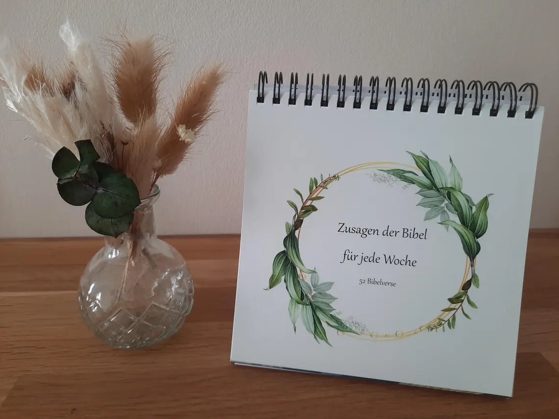 Aufstellbuch - Zusagen der Bibel für jede Woche Aufstellbuch - Zusagen der Bibel für jede Woche