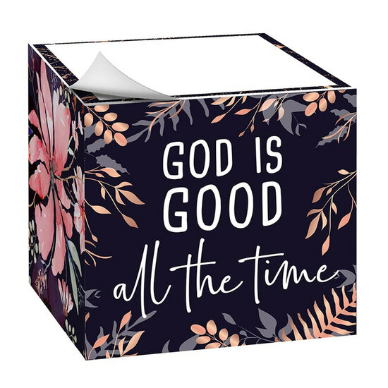 Memo Block - All the time God is good