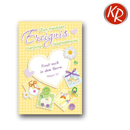 Faltkarte-Geburt-30-0081 Faltkarte - Geburt