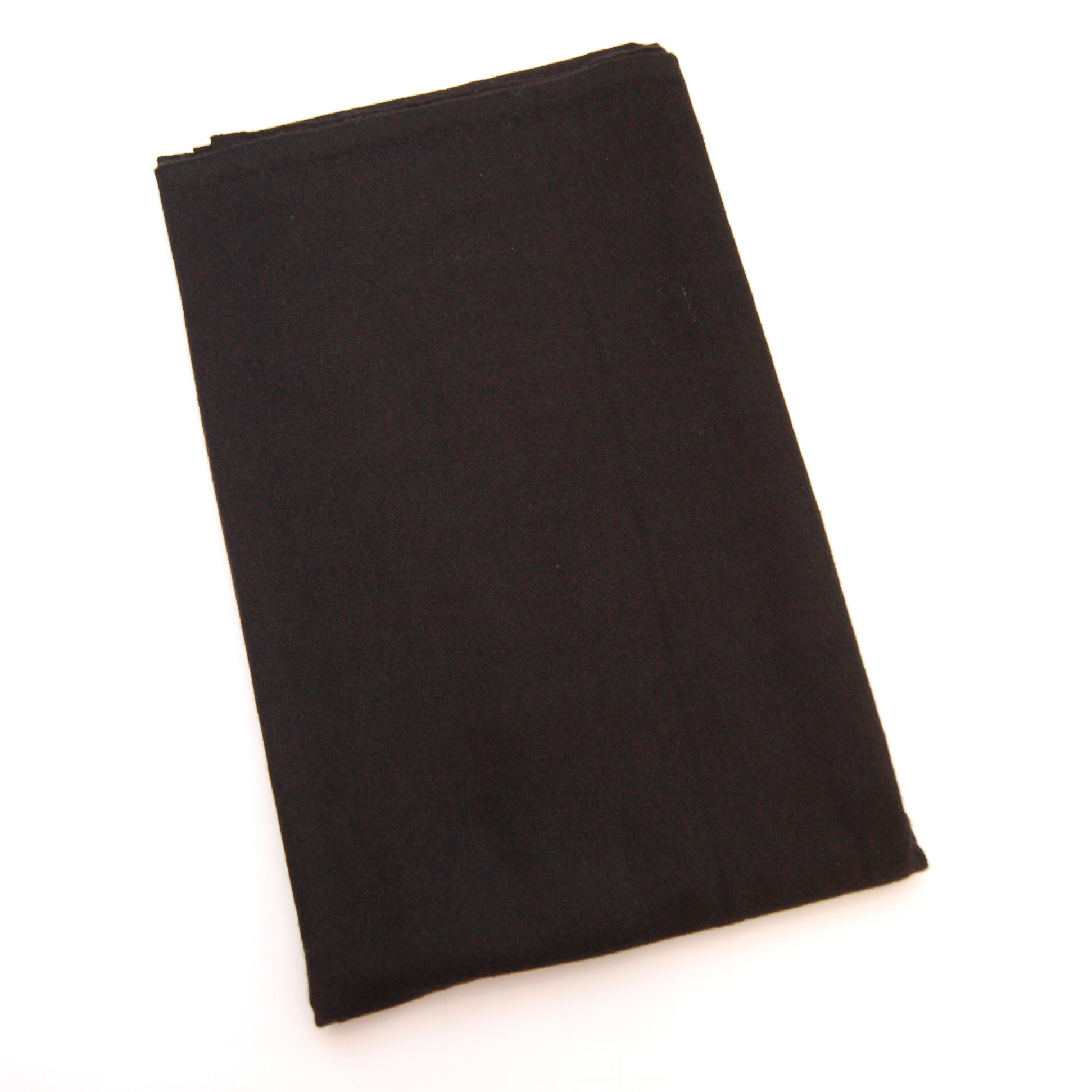 Flanell-Tuch schwarz