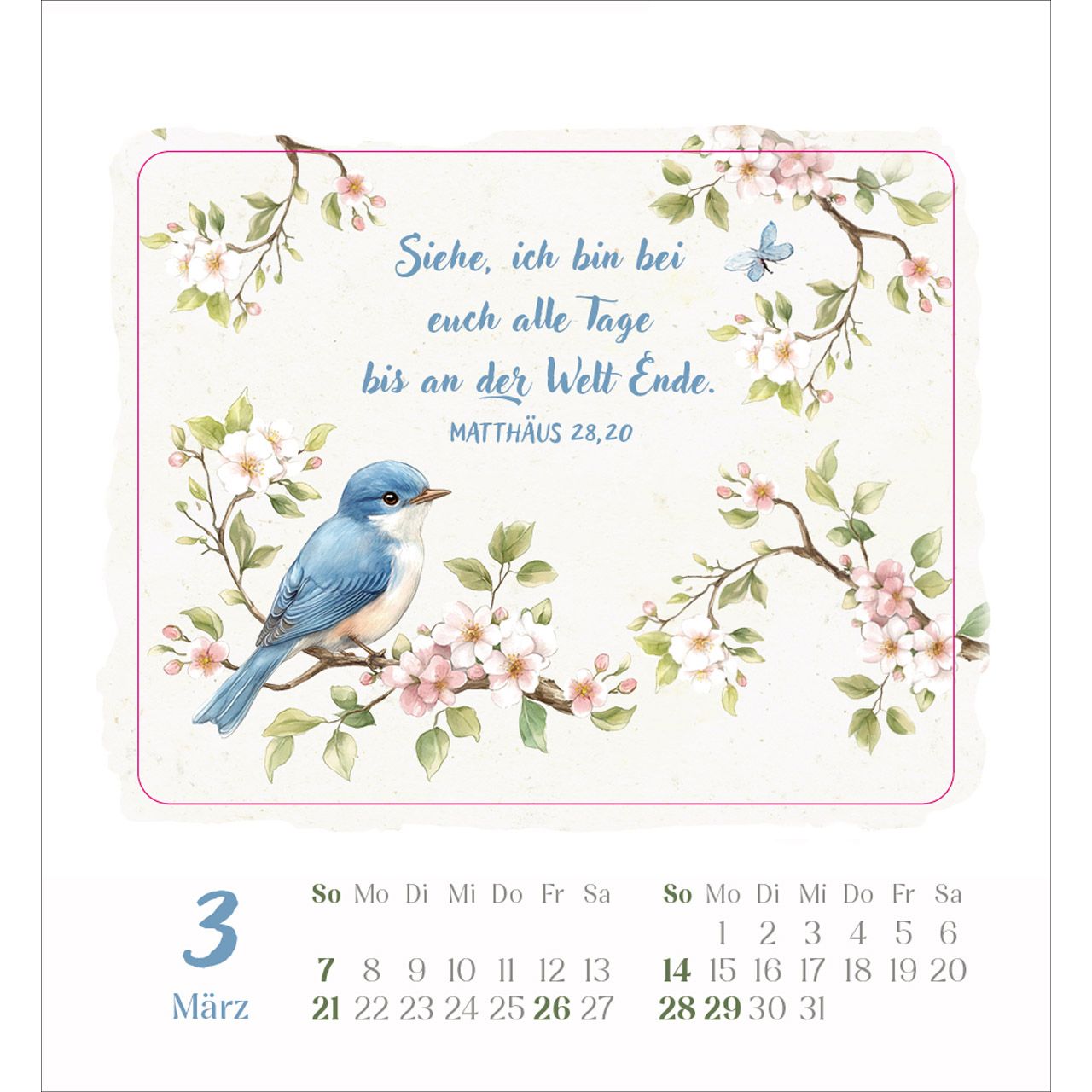 Minikalender - Kleine Freude im Herzen 2027