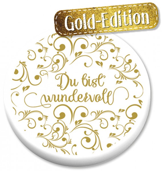 Radiergummi - Du bist wundervoll (Gold-Edition)