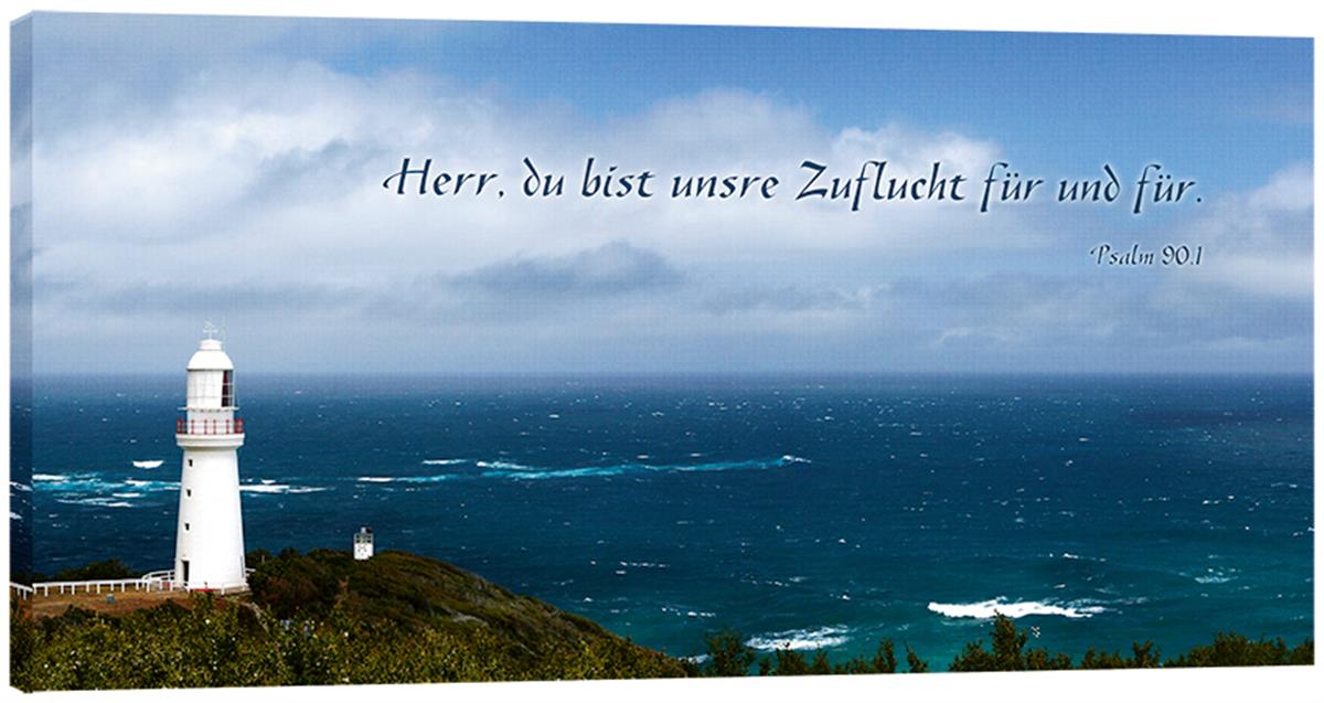 Leinwandbild - Panorama Leuchtturm Leinwandbild - Panorama Leuchtturm