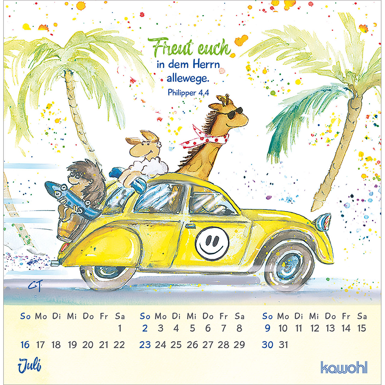 Aufstellkalender - Freu dich mit uns! 2023 Aufstellkalender - Freu dich mit uns! 2023