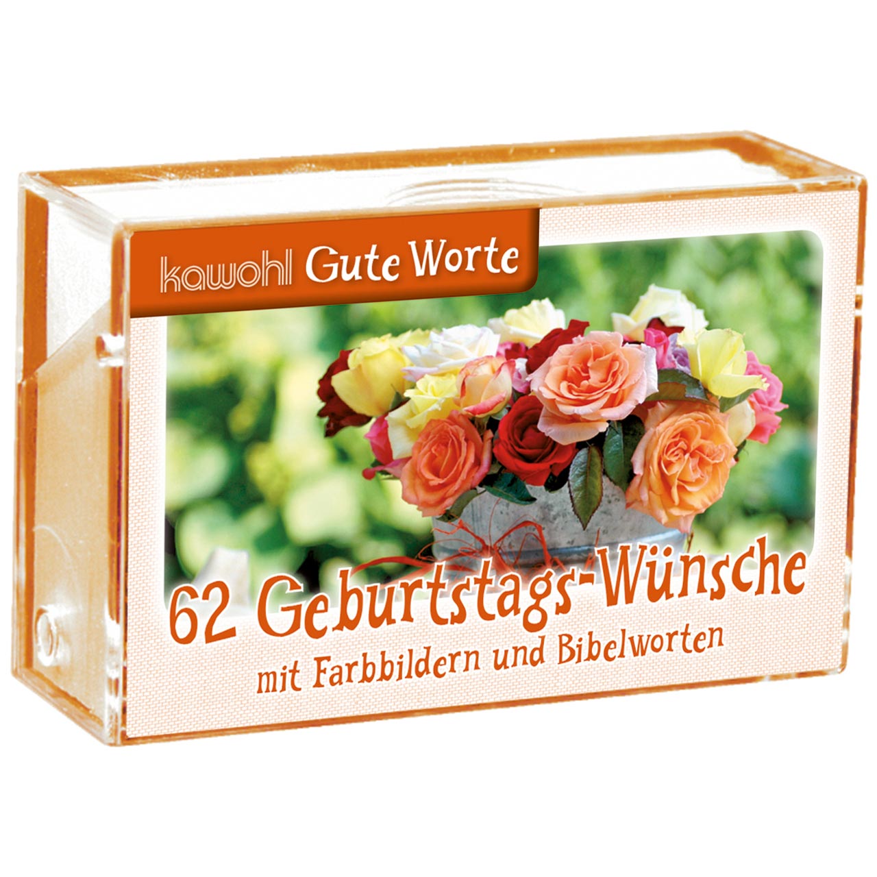 62 Bibel-Karten - Geburtstags-Wünsche (Gute-Worte-Box) 62 Bibel-Karten - Geburtstags-Wünsche (Gute-Worte-Box)