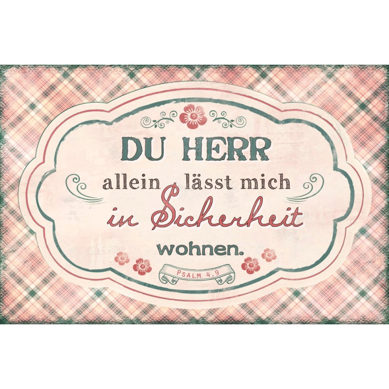 PK-Du-Herr-allein-l-sst-mich-in-Sicherheit-wohnen-postkarte-du-herr-allein-laesst-mich-in-sicherheit-wohnen PK - Du Herr allein lässt mich in Sicherheit wohnen
