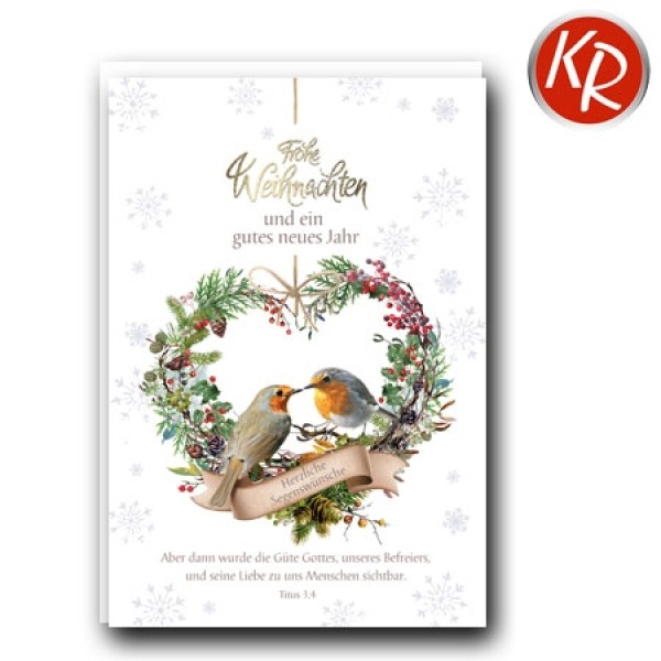 Doppelkarte - Frohe Weihnachten Doppelkarte - Frohe Weihnachten