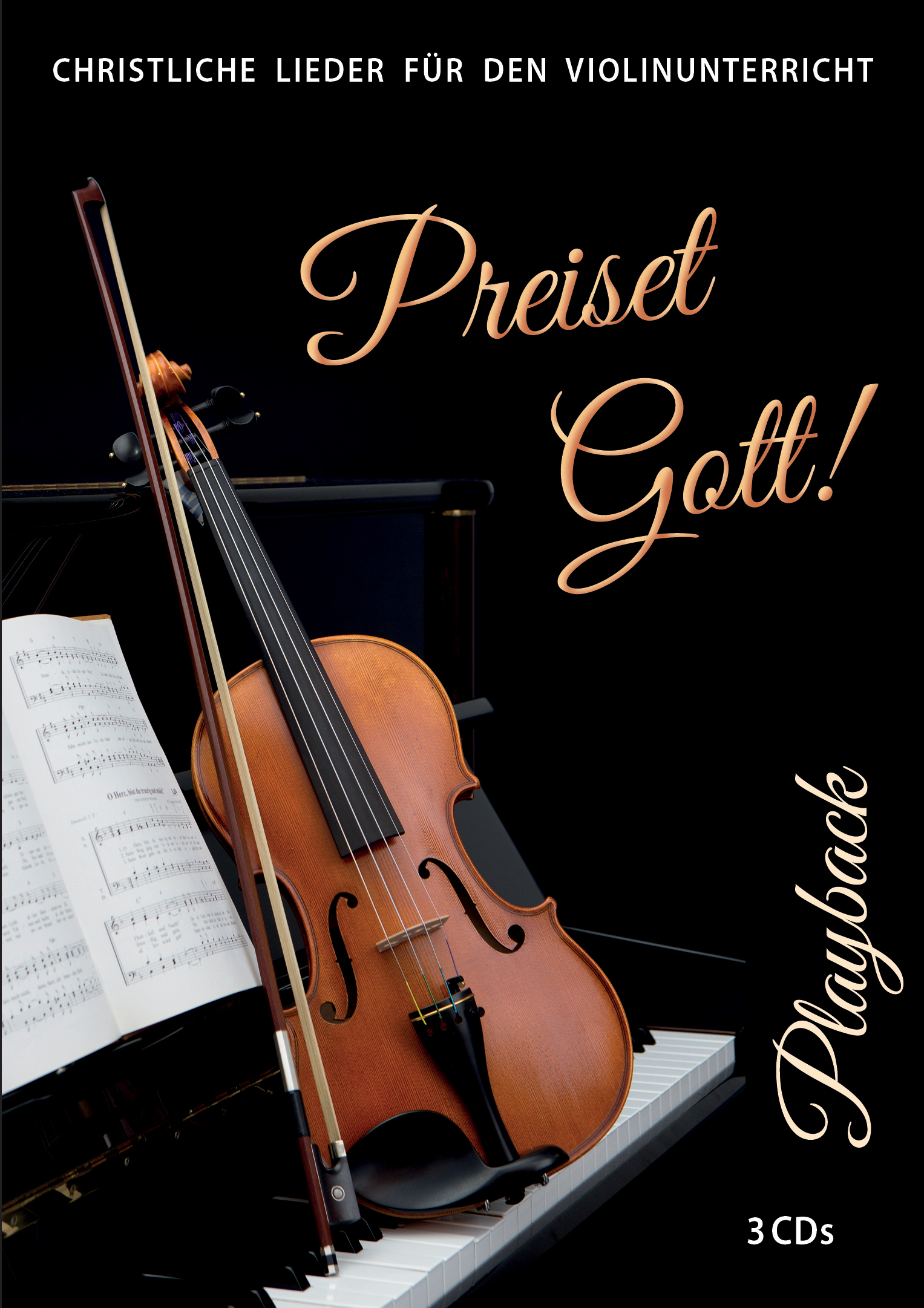 Preiset Gott! Playback 3 CDs