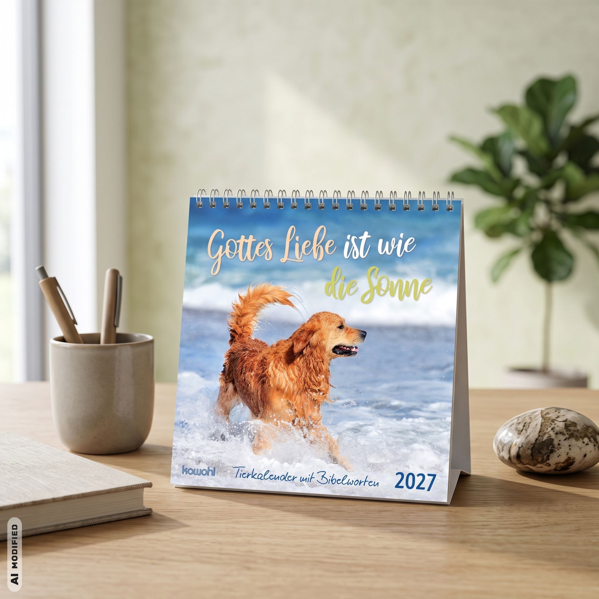 Aufstellkalender - Gottes Liebe ist wie die Sonne 2027