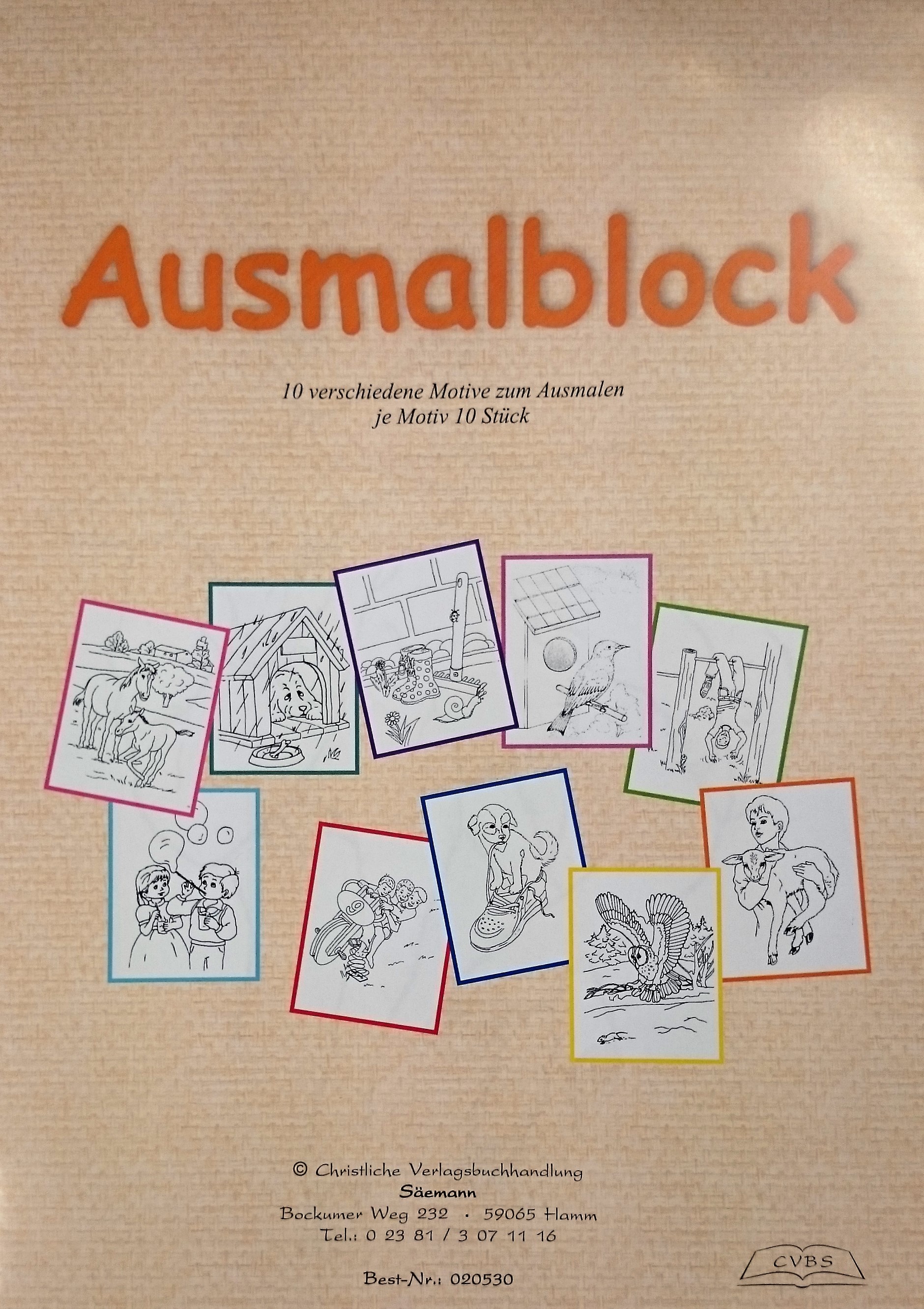 Ausmalblock