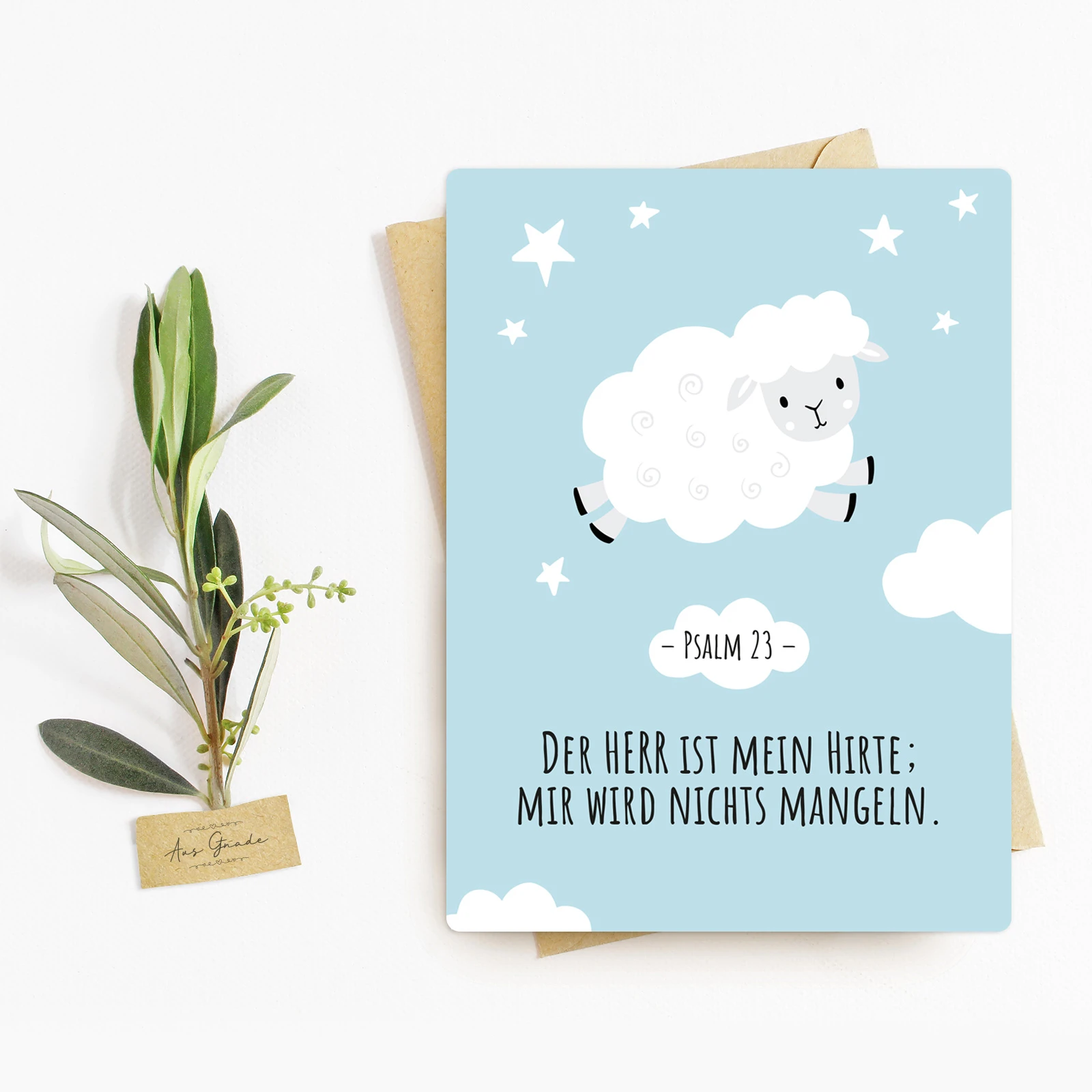 PK-Psalm-23-Kinder-Postkarte-Psalm-23-Kinder-1_1800x1800 Postkarte - Psalm 23, Kinder
