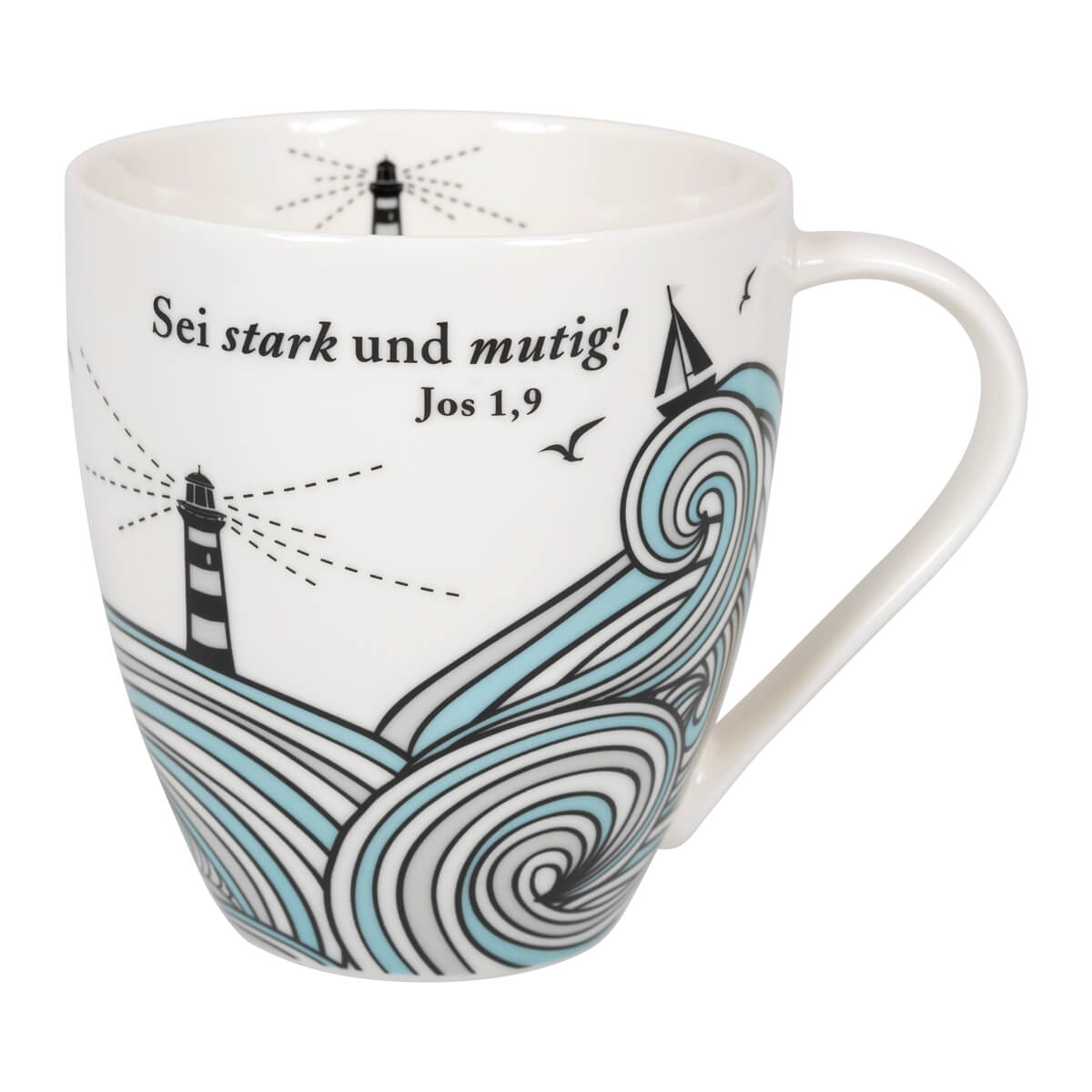 Tasse - Leuchtturm Sei mutig