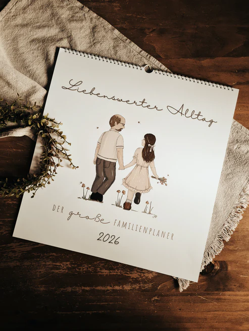 Familienplaner 2026 - 9spaltig