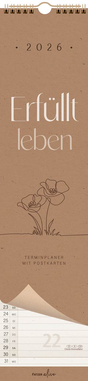 Erfüllt leben 2026