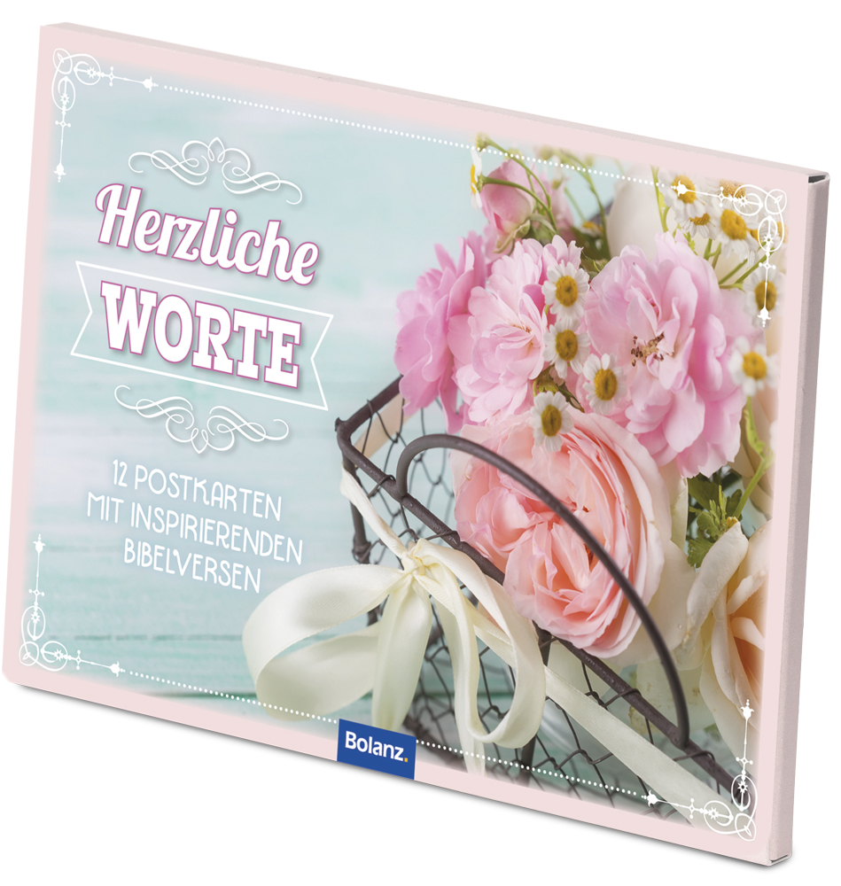 Postkartenbox - Herzliche Worte Postkartenbox - Herzliche Worte