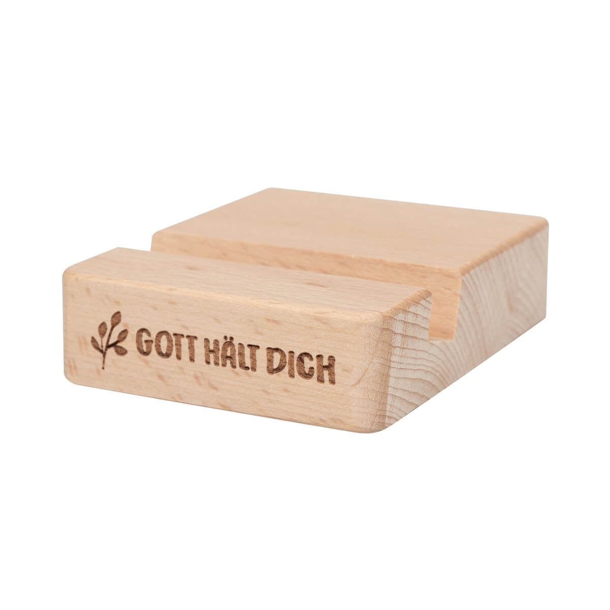 Telefonhalter Holz 