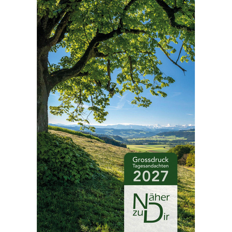 Näher zu Dir Buchkalender 2027 - Großdruck