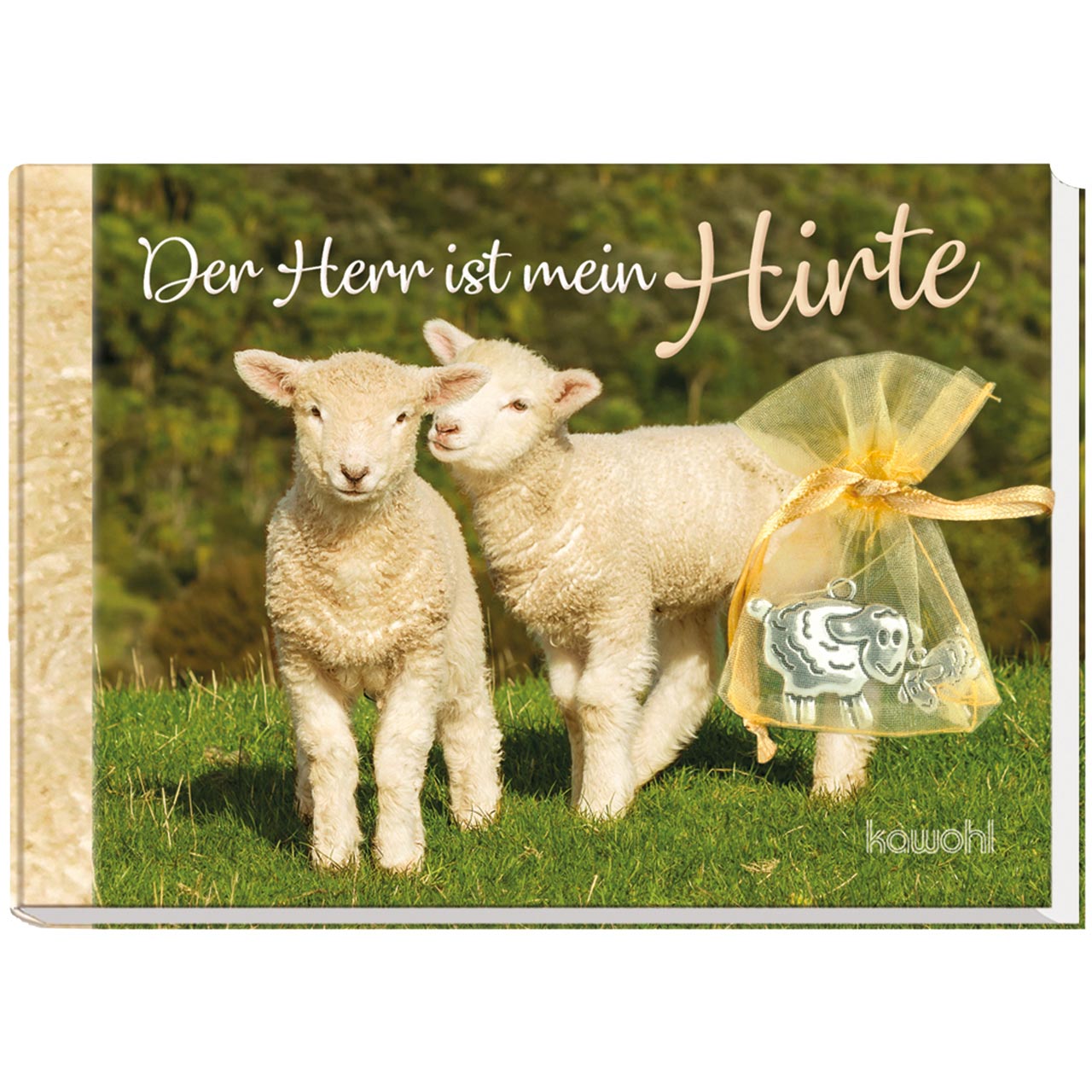 Geschenkbuch-mit-Anhaenger-Der-Herr-ist-mein-Hirte-5172ao9amvI1ck7PM Geschenkbuch mit Anhänger - Der Herr ist mein Hirte