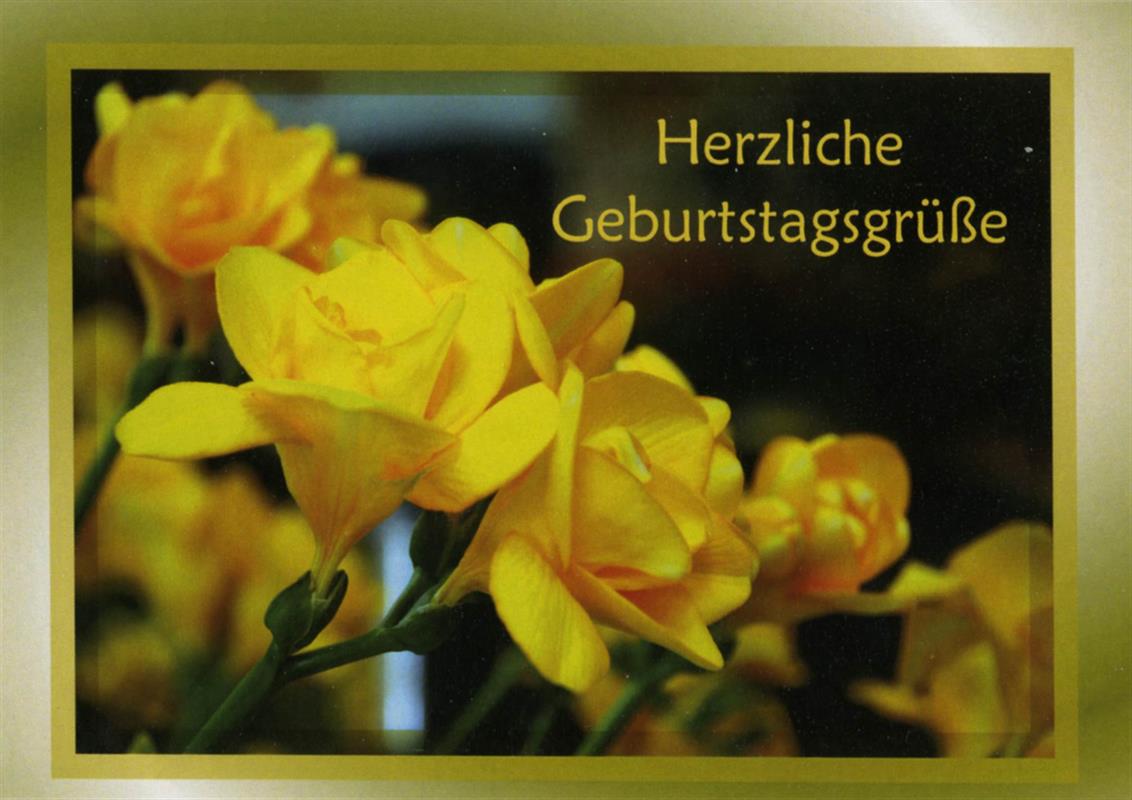 Doppelkarte_Geburtstag_4 Doppelkarte - Herzliche Geburtstagsgrüße