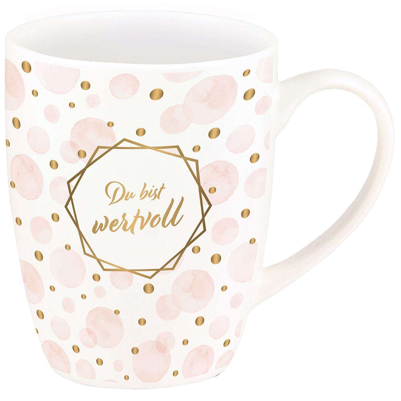 Tasse - Du bist wertvoll - Gold Edition