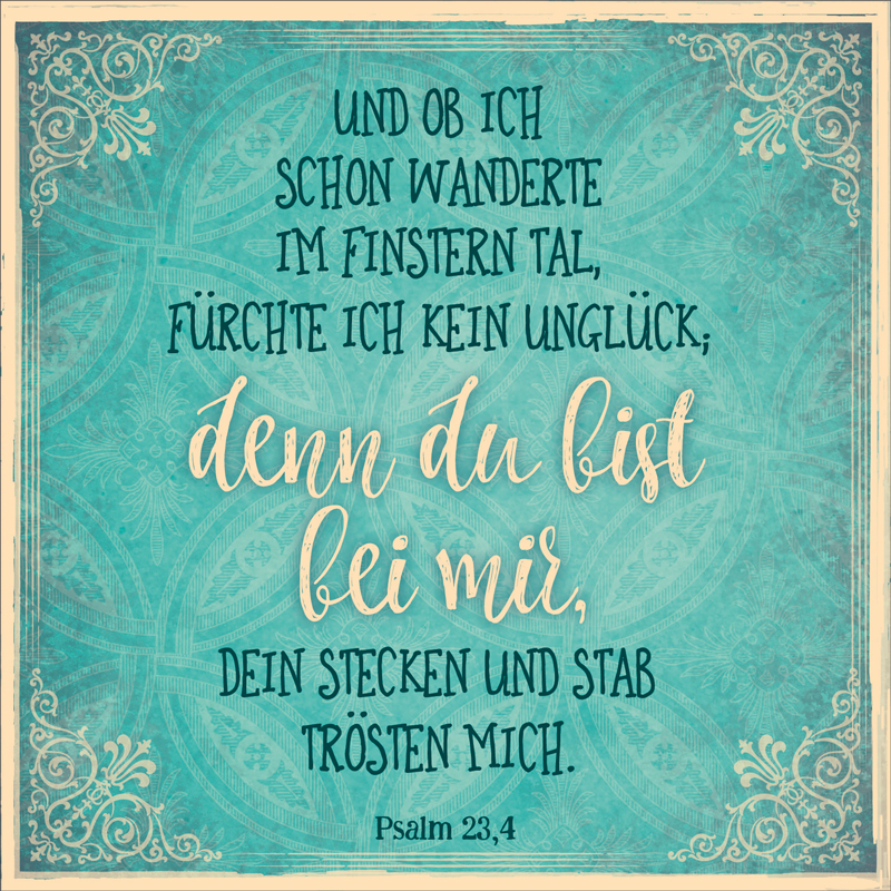 Metalltafel - Denn du bist bei mir