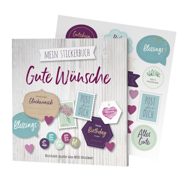 Mein Stickerbuch - Gute Wünsche Mein Stickerbuch - Gute Wünsche
