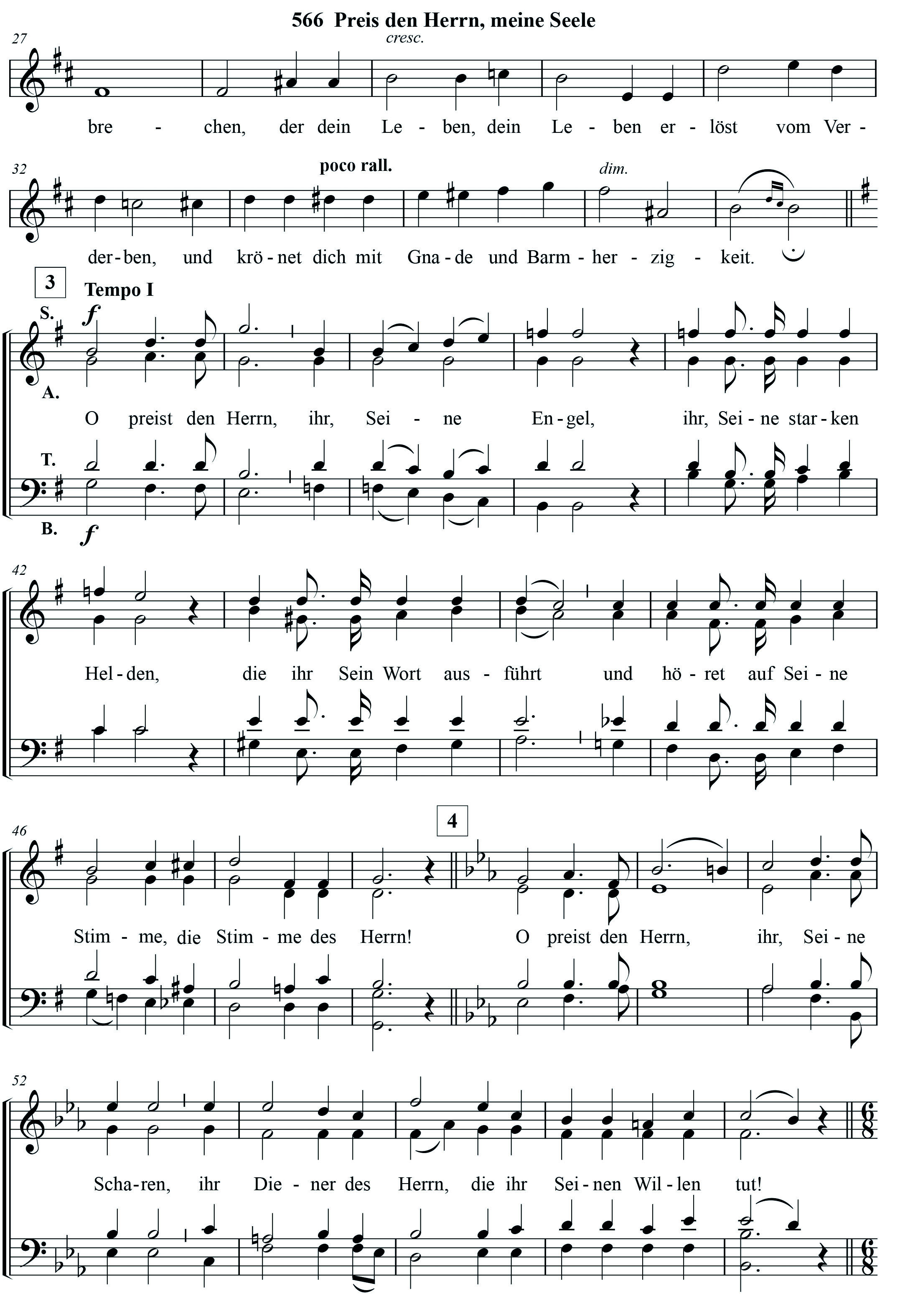 Chorliederbuch IV