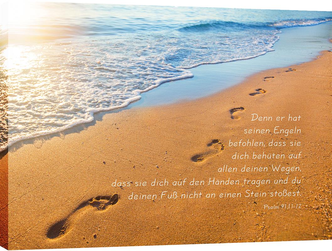 Bild - Spuren im Sand Bild - Spuren im Sand