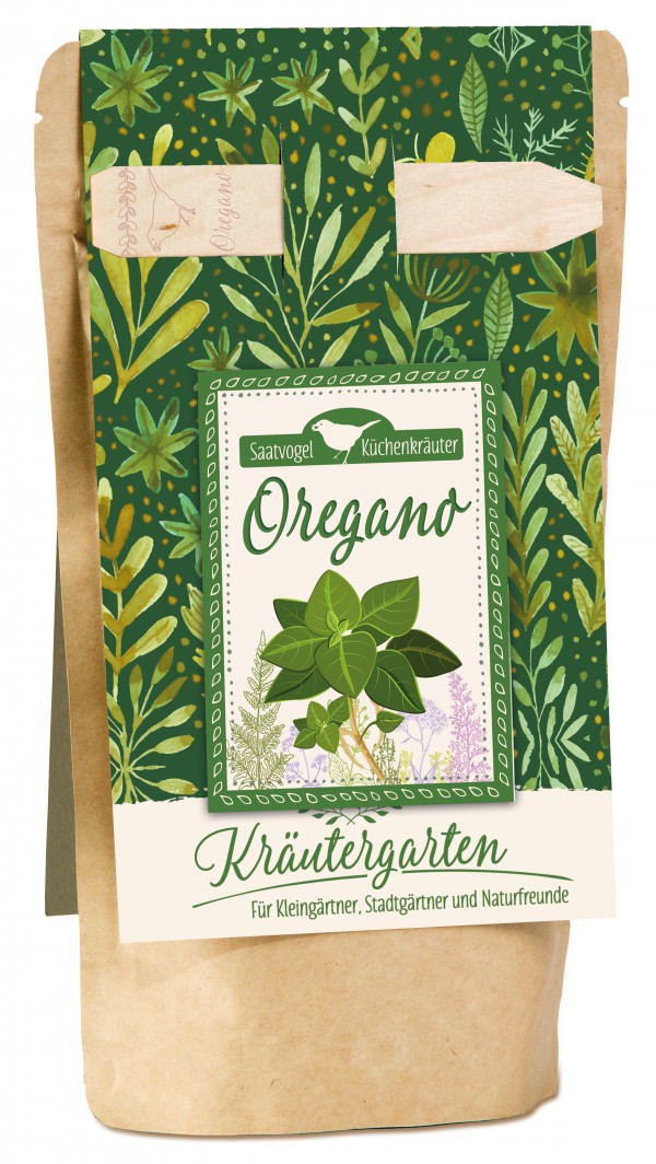 Oregano-Saatvogel-Kuchenkrauter-494607 Oregano - Saatvogel Küchenkräuter