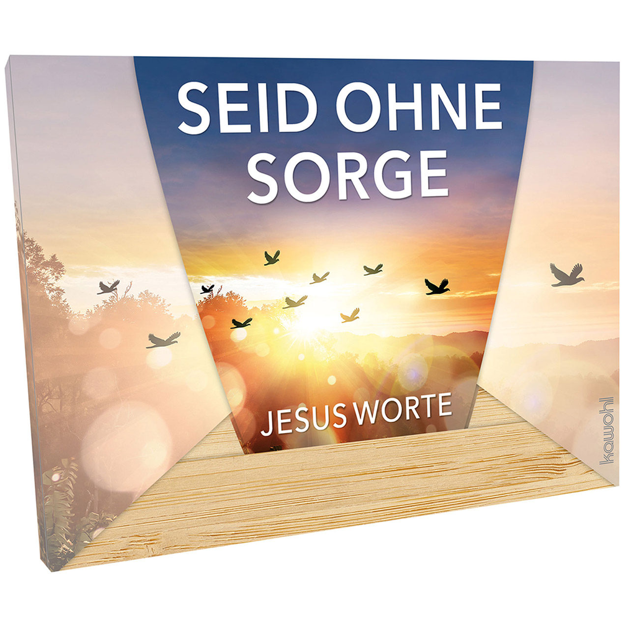 Karten-Aufstell-Etui - Seid ohne Sorge, Jesus Worte Karten-Aufstell-Etui - Seid ohne Sorge, Jesus Worte
