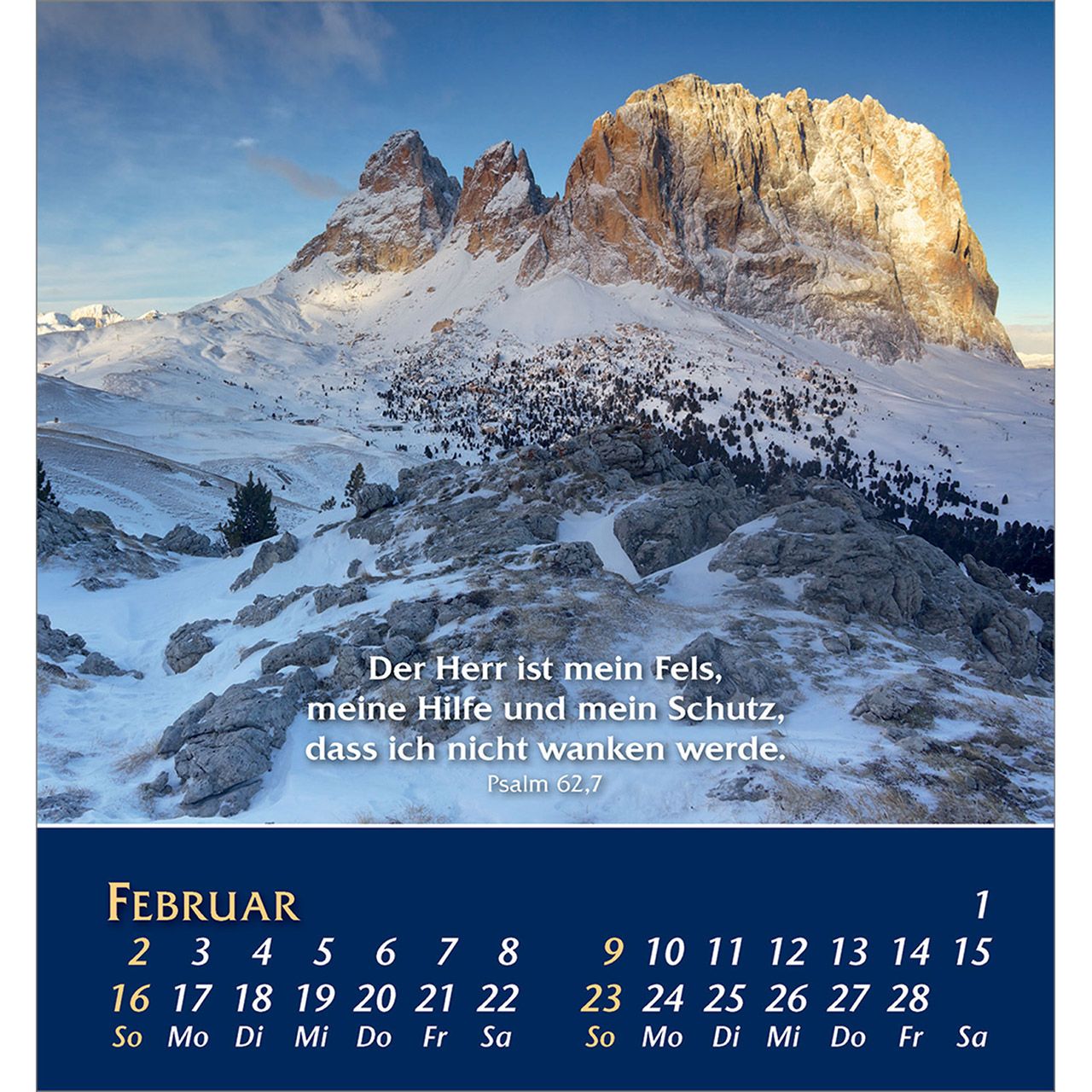 Aufstellkalender - Aus der Stille leben 2025