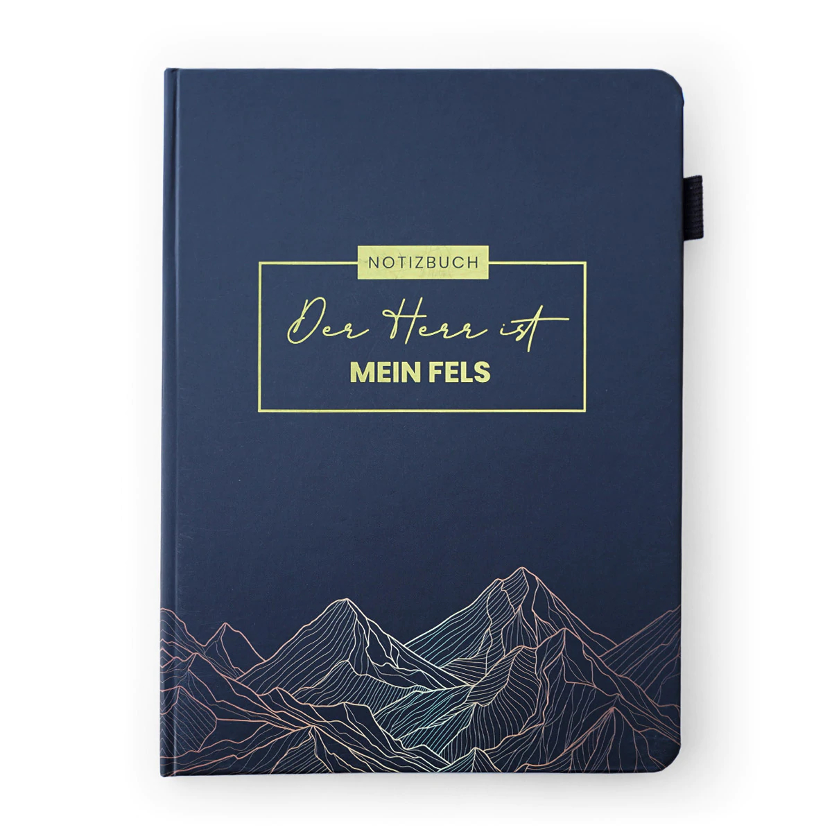 Notizbuch A5 - Der Herr ist mein Fels