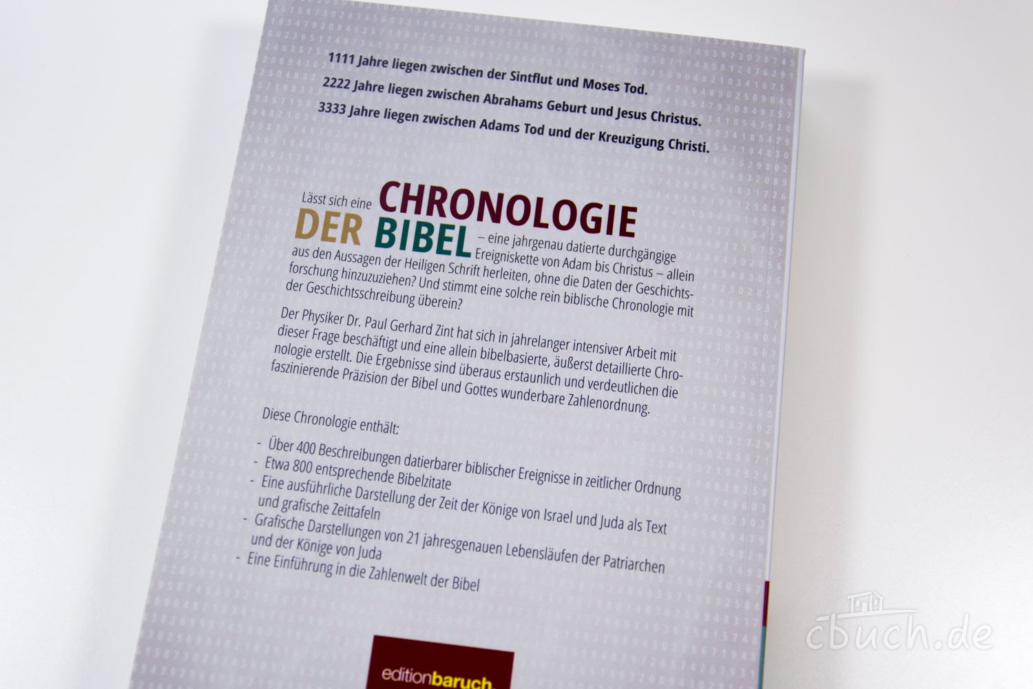 Chronologie der Bibel