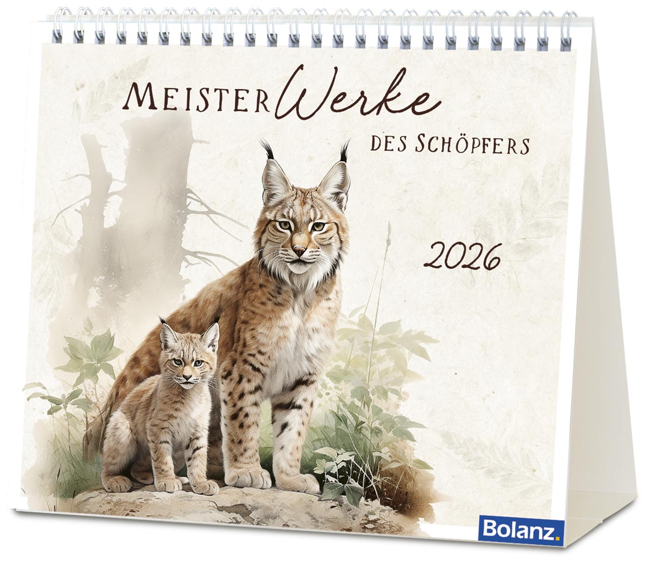 MeisterWerke des Schöpfers 2026 - Tischkalender
