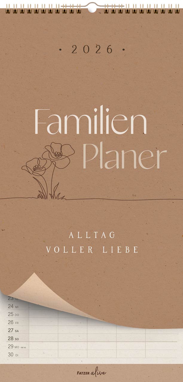 Alltag voller Liebe 2026  - Familienplaner