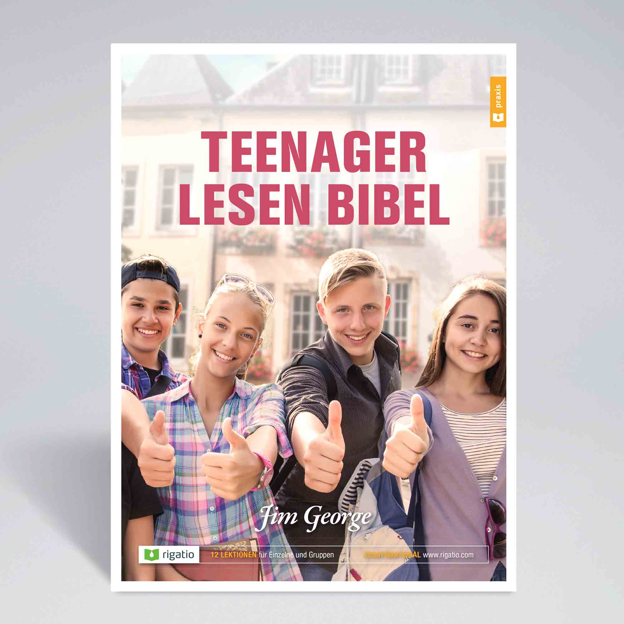 Teenager lesen Bibel