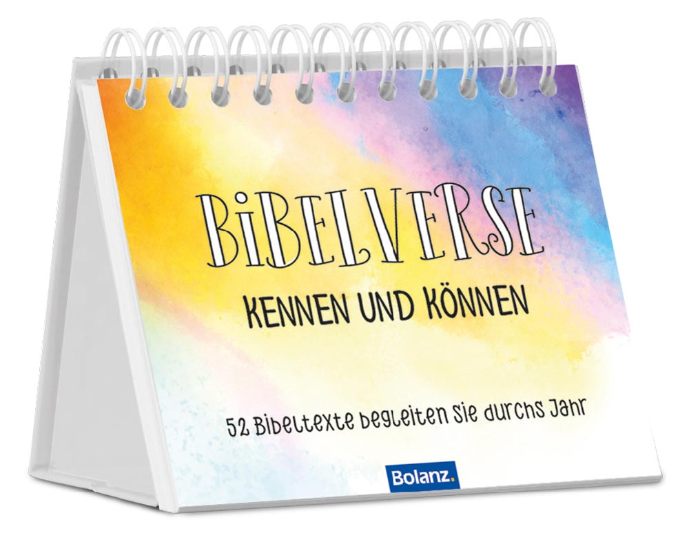 Aufstellbuch - Bibelverse kennen und können Aufstellbuch - Bibelverse kennen und können