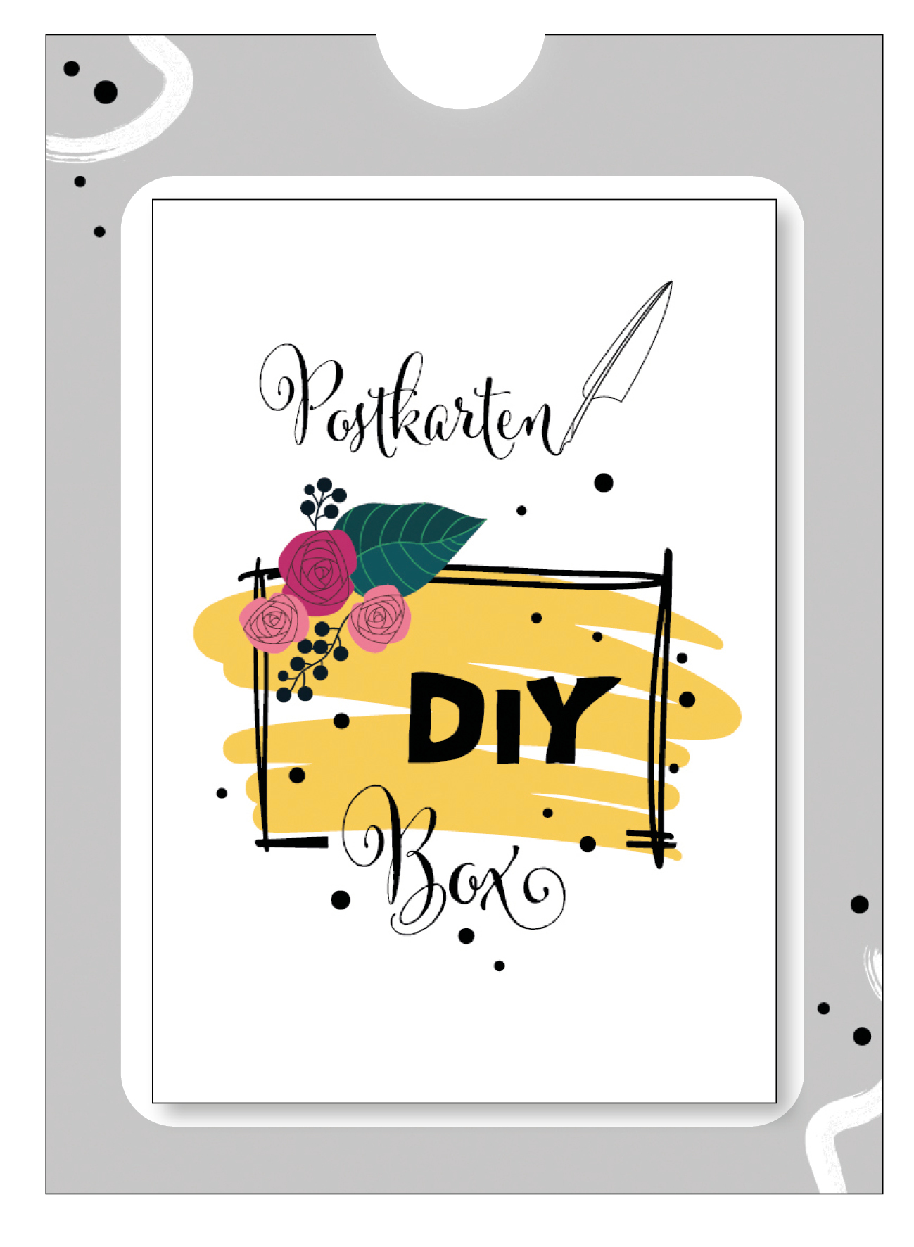 DIY-Box-23-Karten-zum-LetternPostkarten_DIY_Box DIY Box - 23 Karten zum Lettern