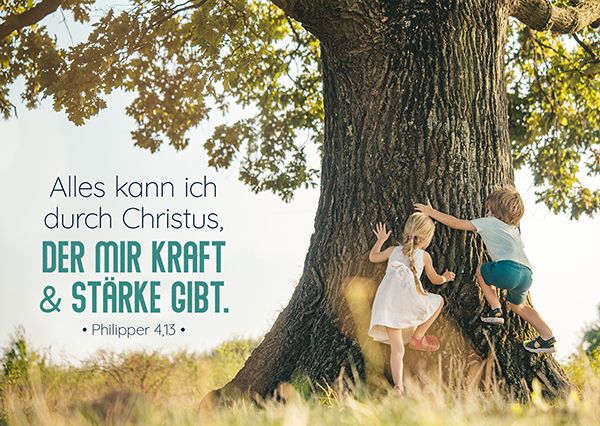 Postkarte – Kraft und Stärke Postkarte – Kraft und Stärke
