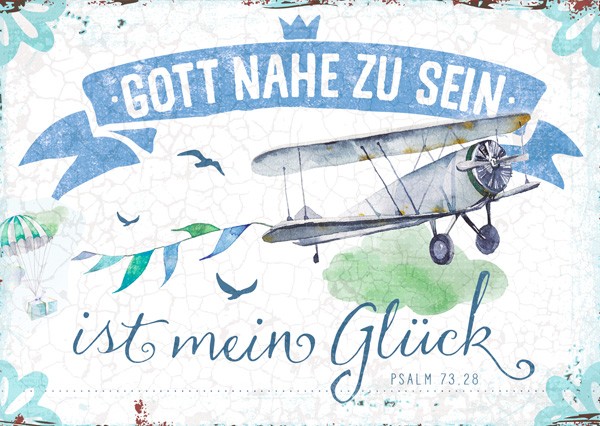 Postkarte-Mein-Gl-ck-1220 Postkarte - Mein Glück