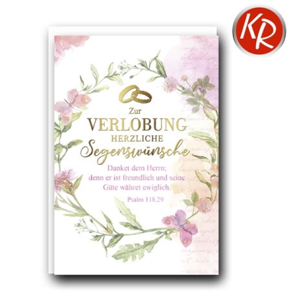 Faltkarte Verlobung Faltkarte Verlobung
