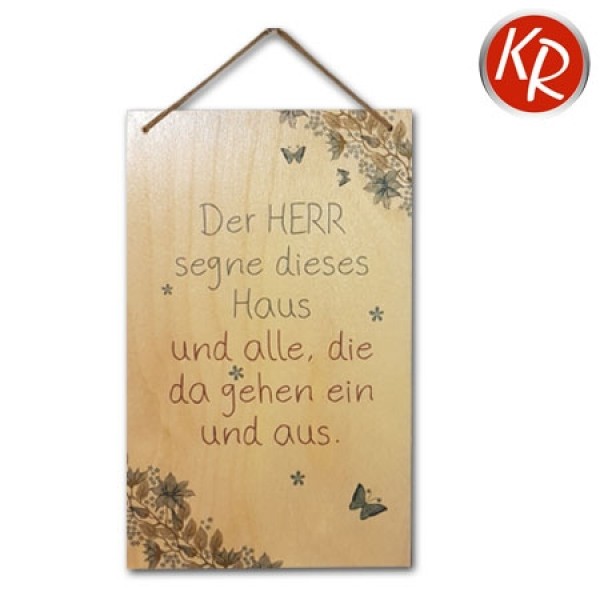 Wandbild Haussegen Wandbild Haussegen