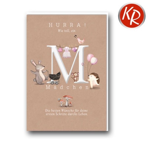 Faltkarte Geburt Faltkarte Geburt